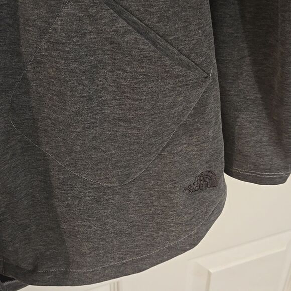 Women's Gray Hooded Jacket - Picture 2 of 10